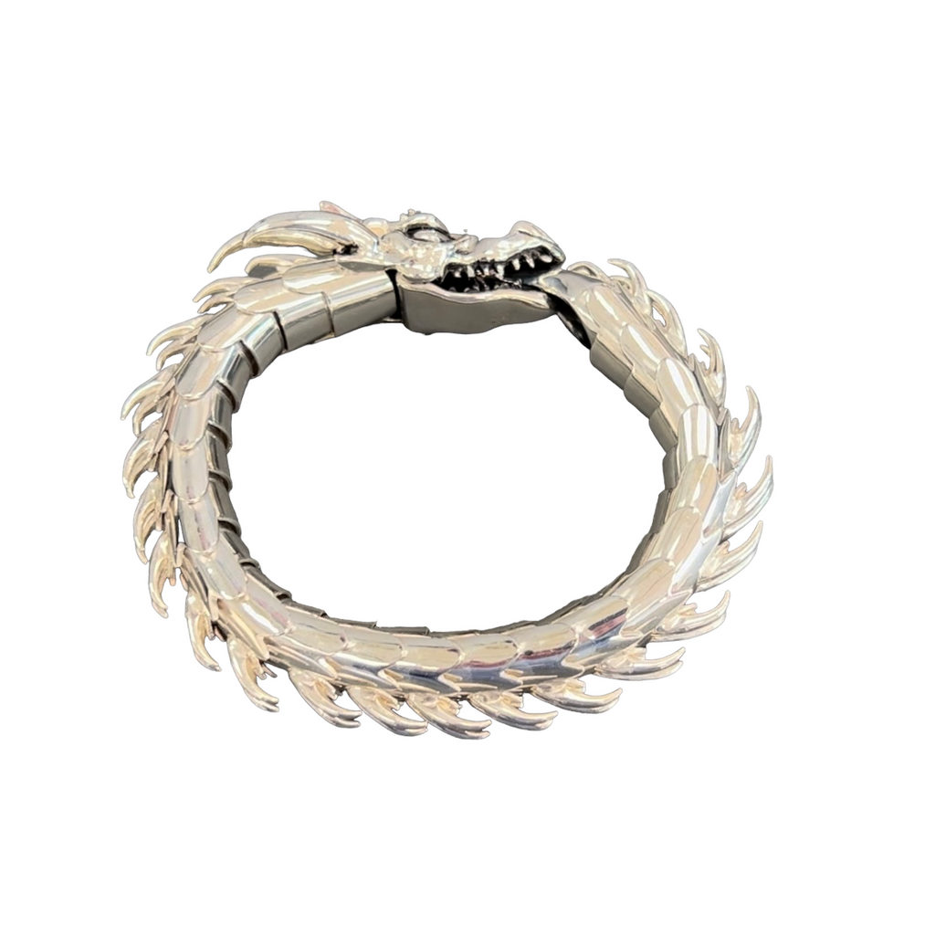 JOHN HARDY Naga Gold & Silver Lg. Dragon Bracelet w/Gold Ring | eBay